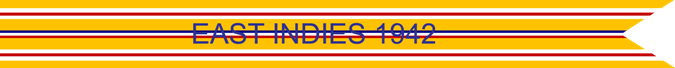 East Indies 1942 U.S. Army Asiatic-Pacific Theater campaign Streamer East Indies 1942 U.S. Army Asiatic-Pacific Theater campaign Streamer